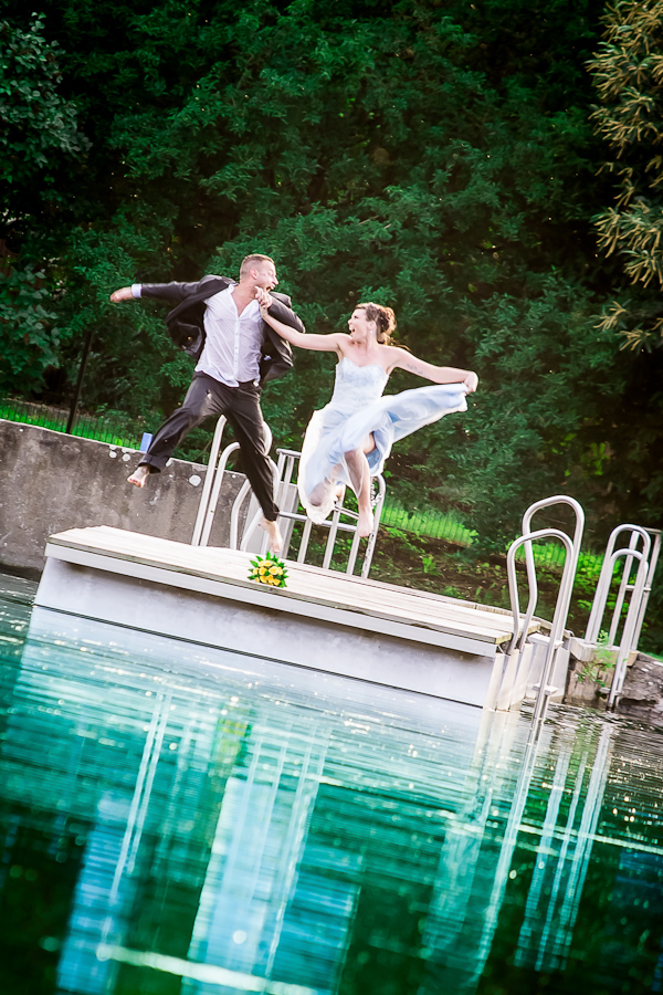 Trash the Dress – nass aber glücklich!